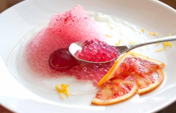 爆爆珠，神奇的分子料理美食！